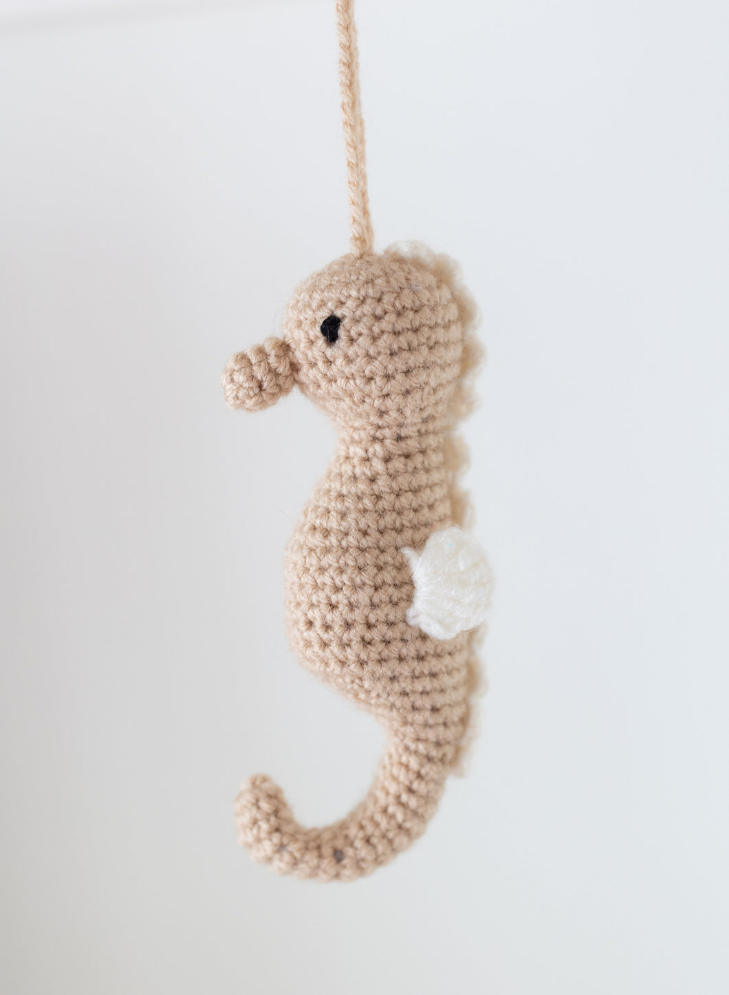 Crochet Sensory Toy Seahorse